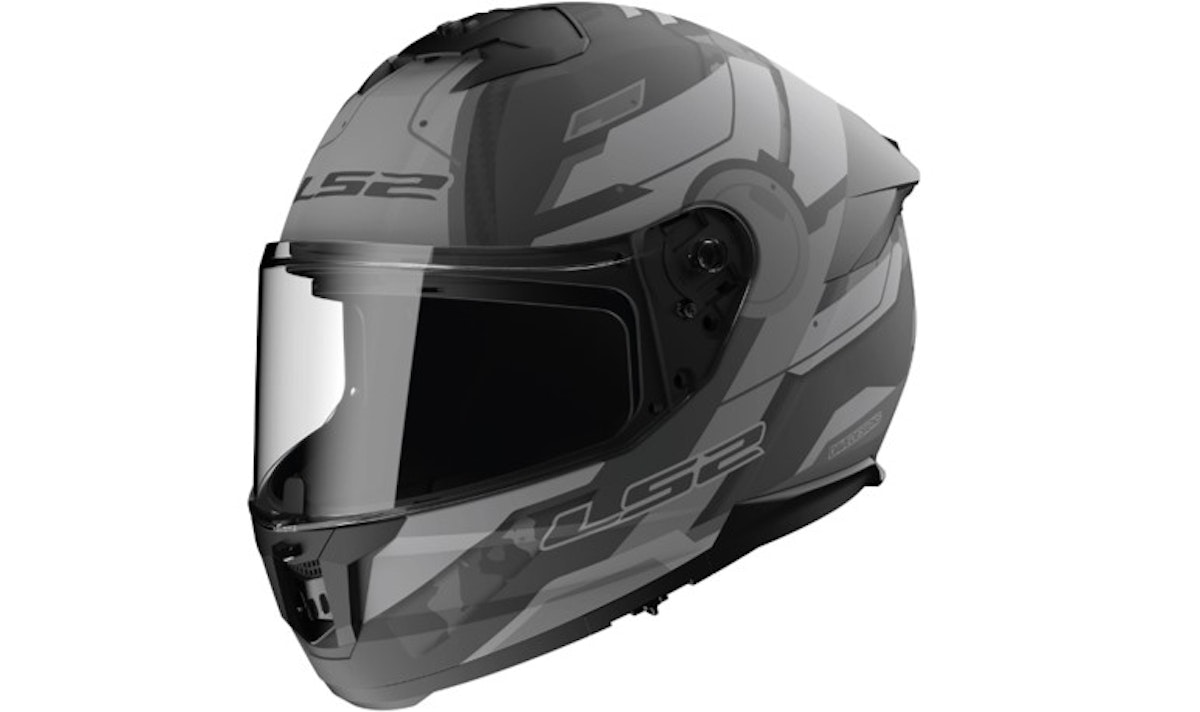 LS2 Integralhelm MX808 Stream II M Grau matt Shadow LS2 Integralhelm MX808 Stream II M Grau matt Shadow von LS2