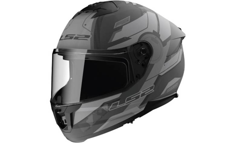 LS2 Integralhelm MX808 Stream II M Grau matt Shadow von LS2
