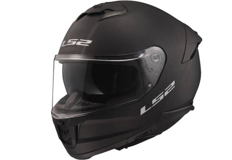 LS2 Integralhelm MX808 Stream II XXL Schwarz matt Solid von LS2