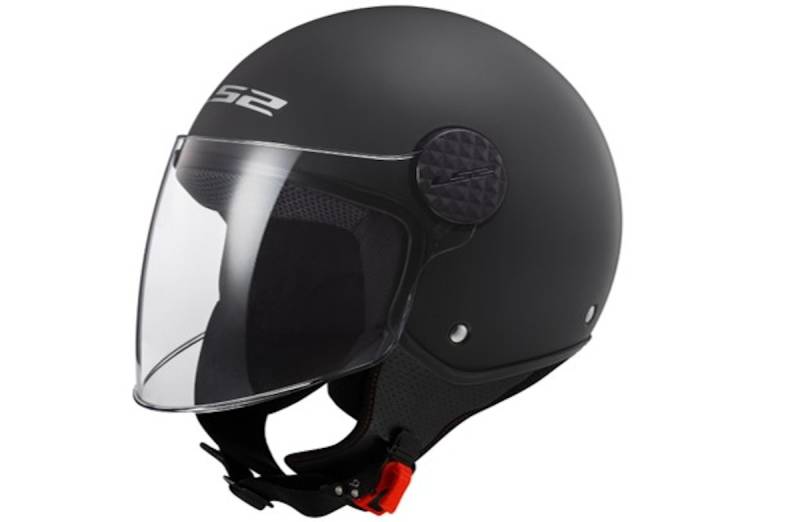 LS2 Jethelm OF599 Sphere II S Schwarz matt Solid von LS2