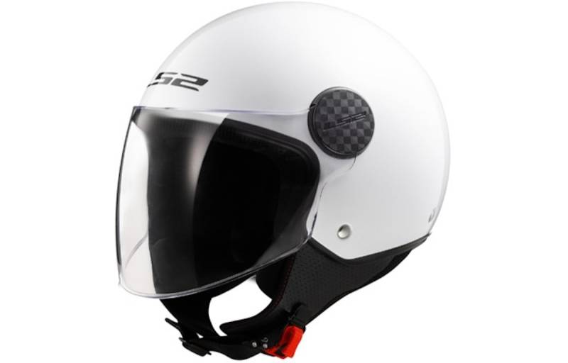 LS2 Jethelm OF599 Sphere II XXL Weiß Solid von LS2