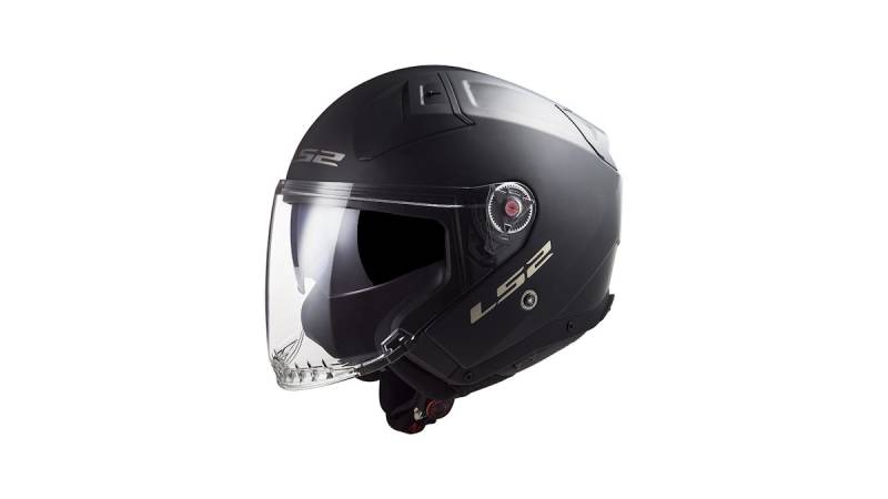 LS2 Jethelm OF603 INFINITY II verschiedene Farben und Größen 3XL Schwarz matt von LS2