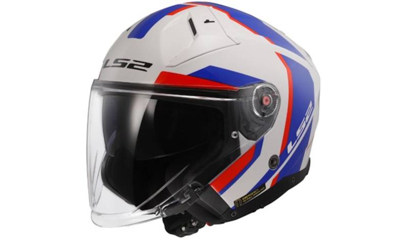 LS2 Jethelm OF603 Infinity II XL Weiß / Blau / Rot Focus LS2 Jethelm OF603 Infinity II XL Weiß / Blau / Rot Focus von LS2