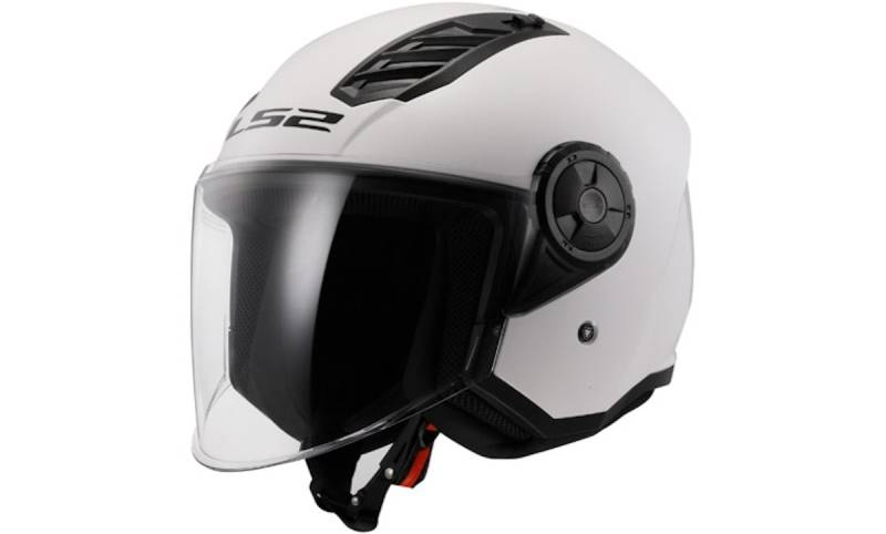 LS2 Jethelm OF616 Airflow II S Weiß Solid von LS2
