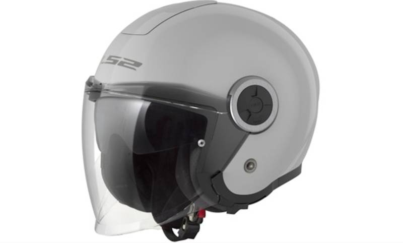 LS2 Jethelm OF620 Classy II M Grau Solid von LS2