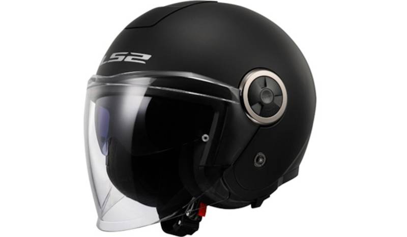 LS2 Jethelm OF620 Classy II M Schwarz matt Solid von LS2
