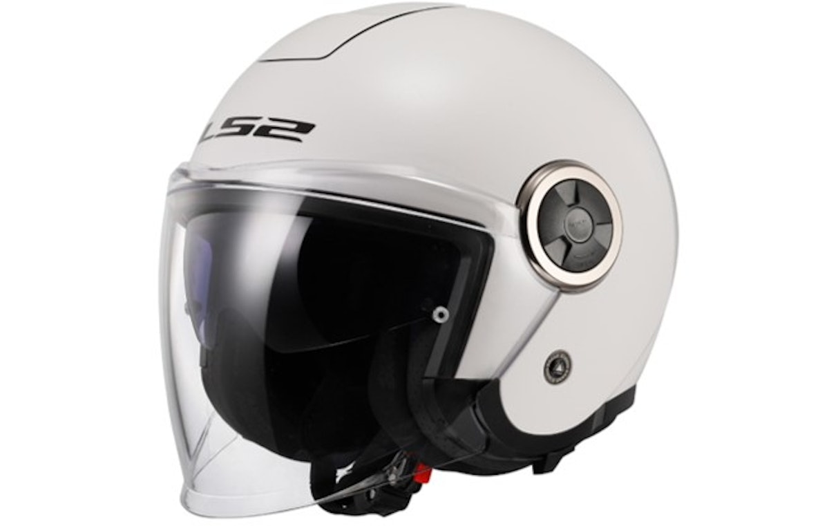 LS2 Jethelm OF620 Classy II XL Weiß Solid von LS2