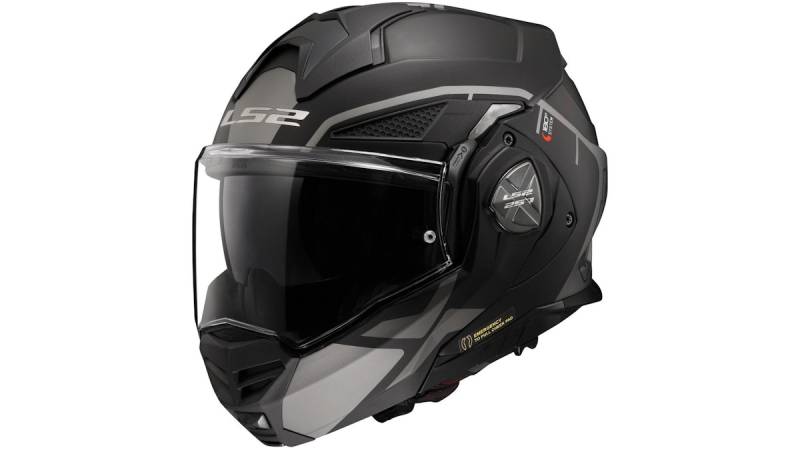 LS2 Klapphelm FF901 ADVANT X 3XL Schwarz / Grau matt LS2 Klapphelm FF901 ADVANT X 3XL Schwarz / Grau matt von LS2