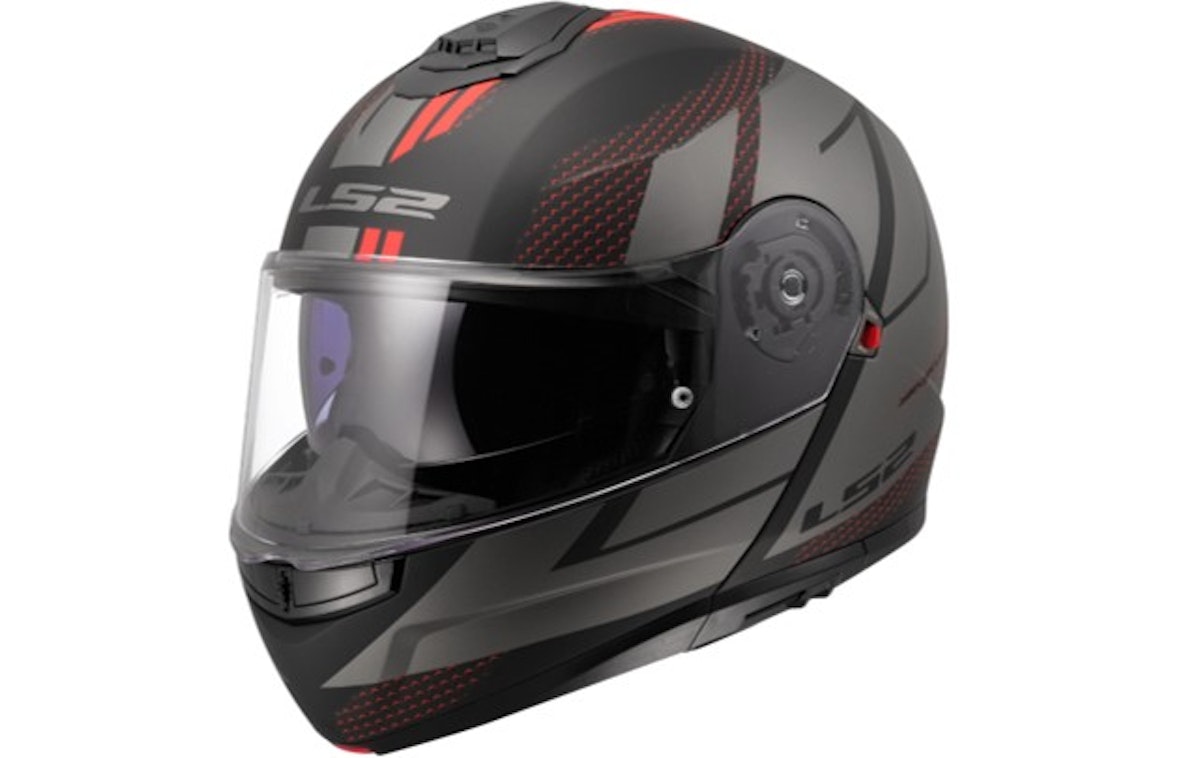 LS2 Klapphelm FF908 Strobe II XL Schwarz / Grau matt Code LS2 Klapphelm FF908 Strobe II XL Schwarz / Grau matt Code von LS2
