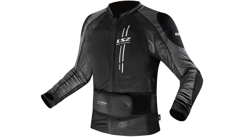 LS2 X-Armor Jacke Schwarz / Silber Herren Gr.xs LS2 X-Armor Jacke Schwarz / Silber Herren Gr.xs von LS2