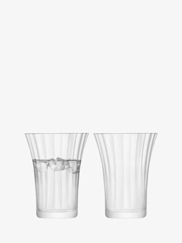 LSA Aurelia Whiskyglas 340ml Klare Optik x 4 von LSA International