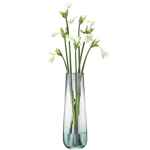 LSA Dusk Vase H36cm Grün/Grau von LSA