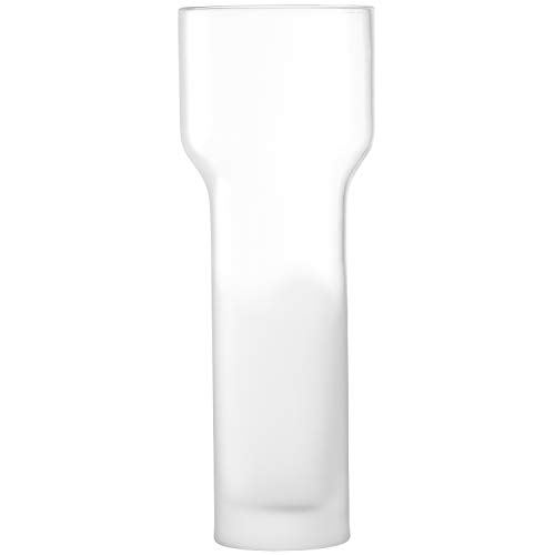 LSA G1602-35-156 Nebel Vase, Glas, Weiss/Opulenter Garten von LSA International