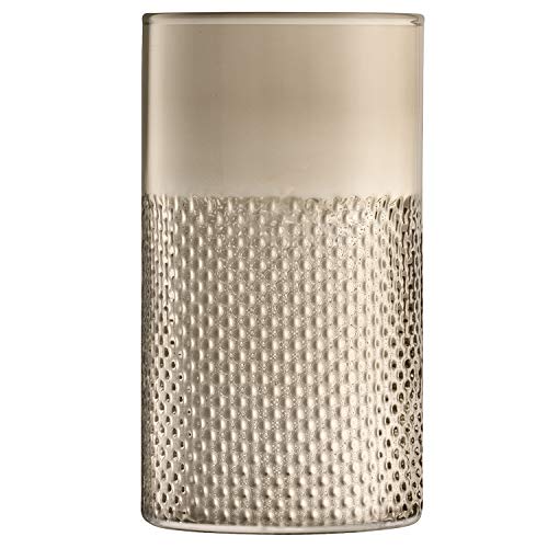 LSA Wicker Vase/Sturmlicht H25cm Taupe, Brown/Mocha LSA Wicker Vase/Sturmlicht H25cm Taupe, Brown/Mocha von LSA