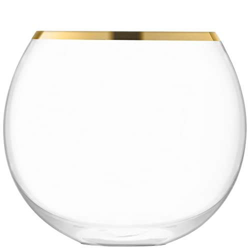 LSA International Luca Eiskübel, Glas, durchsichtig, H: 16.4cm, W:17.6cm von LSA International