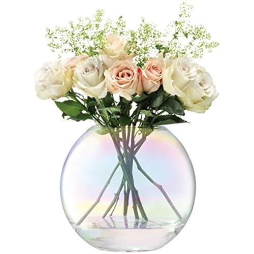 LSA Pearl Vase H24cm Perlmutter von LSA International