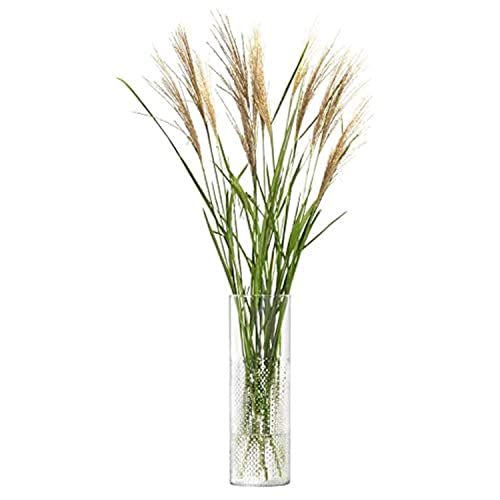 LSA International Wicker Vase H40cm Klar von LSA
