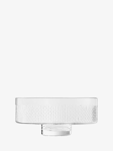 LSA Weidengeflecht, Durchmesser 28,5 cm/Höhe 13 cm, transparent, 1 Stück, mundgeblasenes und handgefertigtes Glas | WR18 von LSA International