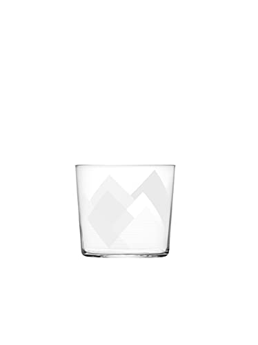 LSA International Peaks Trinkbecher, 310 ml, Frost, 4 Stück von LSA