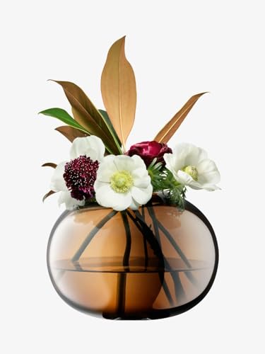 Epoque Vase H18cm Bernstein/Lüster von LSA International