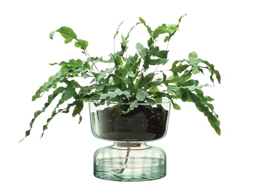 LSA Canopy Recycled Self Watering Planter Size: 22cm von LSA International