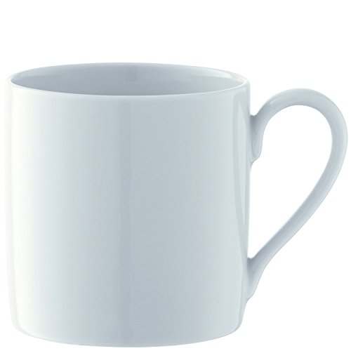 LSA International Dine Mug 0,34 l, Porzellan, 4er-Set, DI04, weiß von LSA International