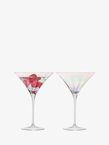 LSA Cocktailglas, 300 ml, Perlmutt, 2 Stück, Glas, Mother of Pearl, (1er Pack), 2 von LSA International
