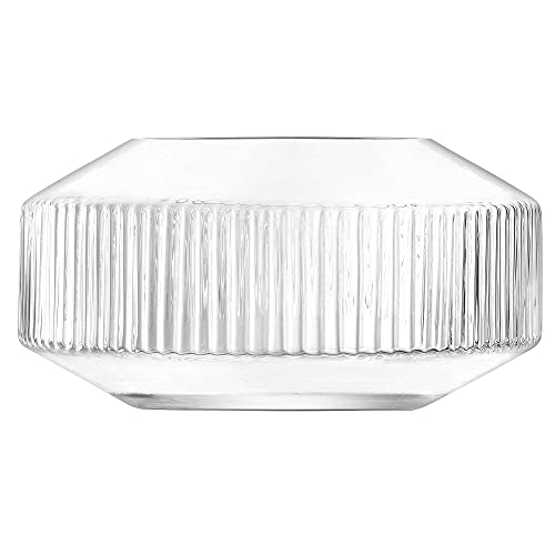 LSA International Rotunda Wide Vase, H14cm Colour: LSA International Clear von LSA