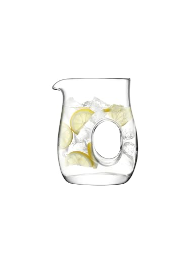 LSA VO03 Void Krug, 800 ml, transparent, 1 Stück, mundgeblasenes und handgefertigtes Glas von LSA International