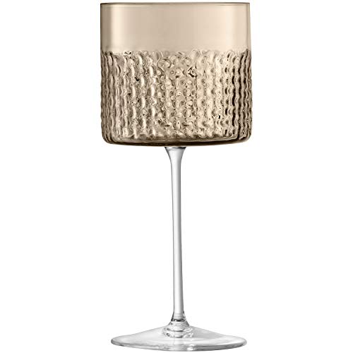 LSA Wicker Weingläser 320ml Taupe x 2 von LSA