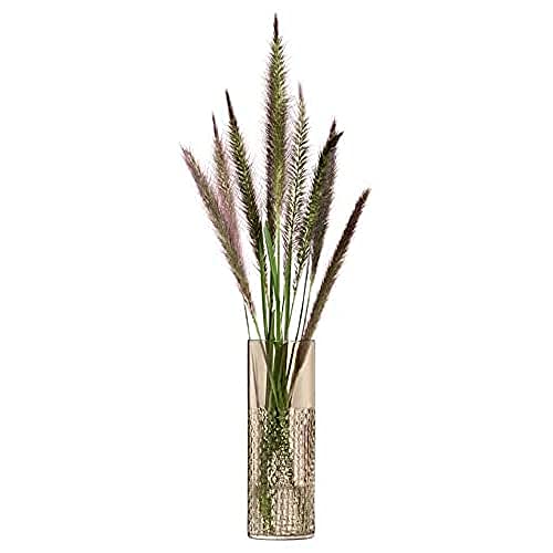 LSA Wicker Vase H20cm Taupe, Brown/Mocha von LSA International