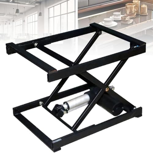 333lbs Capacity Scissor Lift Table,Electric Scissor Lift Table with Remote Control,3.9-26.77in Lifting Height Electric Lifting Platform for Warehouses & Factories Material Handling,100kg von LSBHPPD