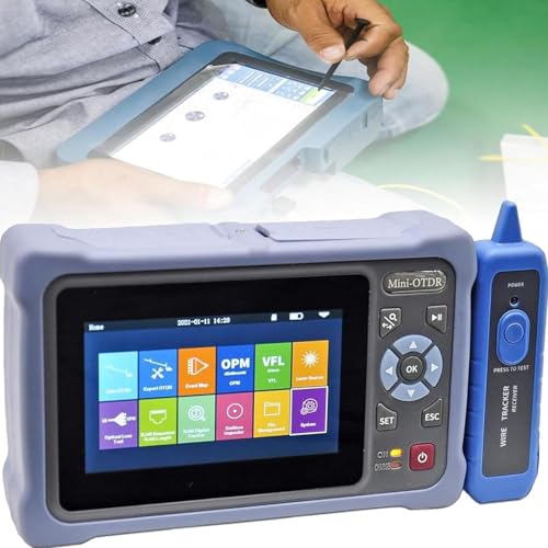 Fibre Optic Tester OTDR 1310/1550 nm A-800U UPC/APC Interface 12 in 1 Multifunctional Fibre Optical Tester Test Range 5 m - 100 km Dynamic Range 24 dB/22 dB OTDR/OPM/OLS/RJ45/VFL,APC von LSBHPPD