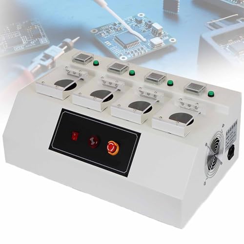 Intelligentes 4-/6-/8-Stationen-Aufwärmgerät für Lötpaste mit Zeitgeber – vollautomatisches Auftau- und Aufwärmgerät für SMT-Rotleim (mit Alarmfunktion),4holes von LSBHPPD