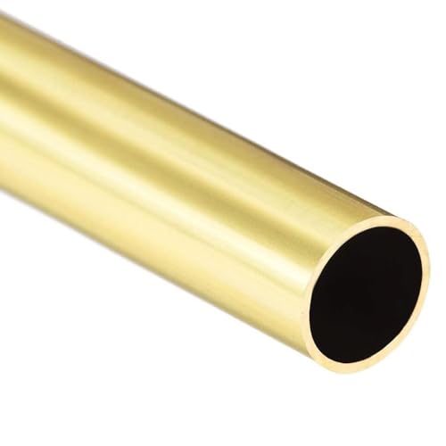LSCAILIAO Messingrohr - H62 Messingrohr Handgefertigte Kreativität, Länge 500mm, Wandstärke 1mm, Außendurchmesser 32-65mm,Od 42mm LSCAILIAO Messingrohr - H62 Messingrohr Handgefertigte Kreativität, Länge 500mm, Wandstärke 1mm, Außendurchmesser 32-65mm,Od 42mm von LSCAILIAO