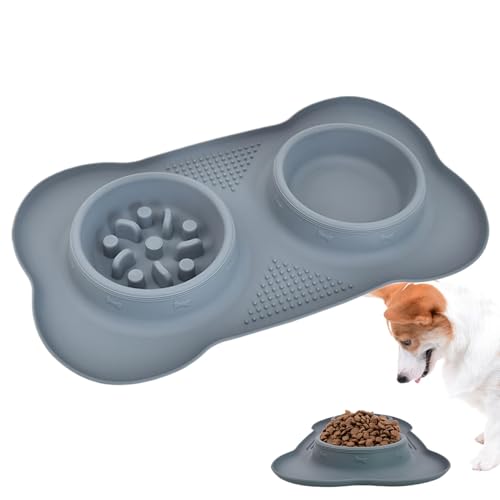 Hundenapf Hunde-Futtermatte | Langsamer Hunde-Futternapf – Futtermatte mit Erstickungsschutz for große, mittelgroße und kleine Hunderassen Hundenapf Hunde-Futtermatte | Langsamer Hunde-Futternapf – Futtermatte mit Erstickungsschutz for große, mittelgroße und kleine Hunderassen von LSDLOUYAQNG