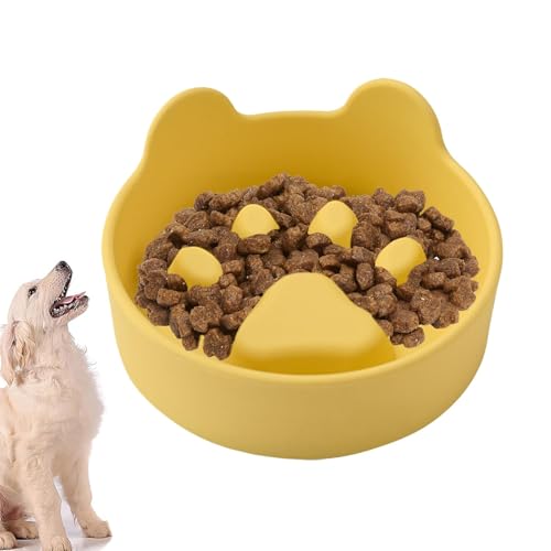 Hundenapf Slow Feeder – Pfoten-Futternäpfe | Rutschfeste Futternäpfe aus Silikon for Welpenrassen, kleine und große Hunde, Katzen und Haustiere von LSDLOUYAQNG