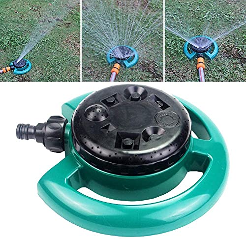 Rasensprenger Garten Sprinkler 360 Grad Spray ABS Verschleißfester Gartensprinkler Balkon Multifunktionale Rasenbewässerung Automatische Bewässerung Außenkühlung LSDRALOBBEB 802 von LSDRALOBBEB