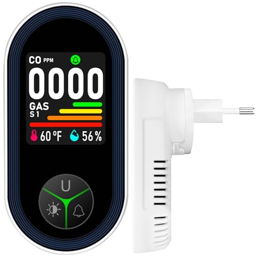 LSENLTY Combined co-Combustible Gas Detector, 4-in-1 air Detector integrating Carbon Monoxide, Flammable Gas, Temperature and Humidity sensors LSENLTY Combined co-Combustible Gas Detector, 4-in-1 air Detector integrating Carbon Monoxide, Flammable Gas, Temperature and Humidity sensors von LSENLTY