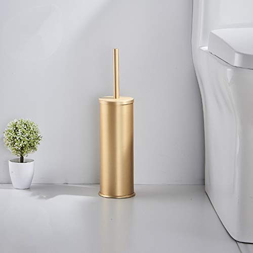 Wc-Bürsten & Halter Wc Zubehör Toilettenbürsten Modernes Fürs Bad Wc-Bürste Und Behälter Dauerhaft Klobürste Und Halter Badaccessoires Gold von LSFYYDS