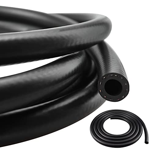 Benzinschlauch 6 Meter Kraftstoffschlauch 12mm Innendurchmesser Dieselschlauch Ölschlauch Kraftstoffleitung für Auto Traktor Motorrad kleine Motoren (6m, 12mm ID) von LSGCQ