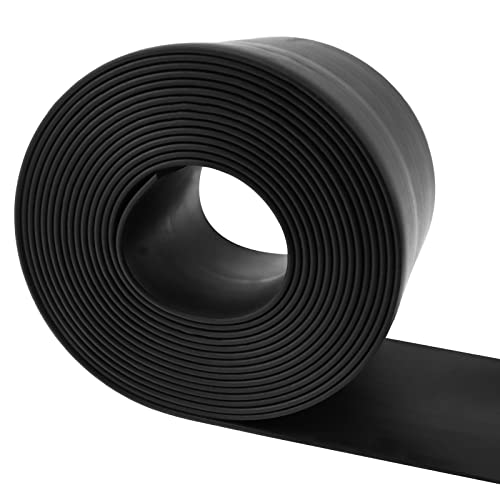 Gummistreifen Neopren Gummimatte Vollgummi Gummiprofil Gummiplatte für Dichtungen, Bodenbeläge Schutz, Vibrationsschutz, Abdeckung, DIY (50mm×1,5mm×3m) von LSGCQ
