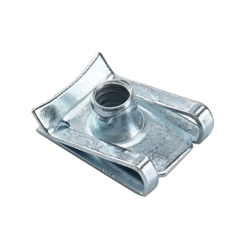 10 Stück Gewinde Clip Mutter, M4 M5 M6 M8 Blechmutter Edelstahl Schnappmutter U-Typ Klemmmuttern Spire Clips Lug Nuts Befestigungen Panel Blechmuttern Clips für Auto Motorader 10 Stück Gewinde Clip Mutter, M4 M5 M6 M8 Blechmutter Edelstahl Schnappmutter U-Typ Klemmmuttern Spire Clips Lug Nuts Befestigungen Panel Blechmuttern Clips für Auto Motorader von LSGGTIM