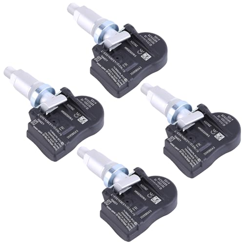 4PCS TPMS Reifendrucksensor für 1er F20 F21 2er F22 F23 F45 F46 M3 M4 X1 X2 X5 X6, X5 F15 X6 F16 RDKS Sensor 6855539 Reifendruckkontrollsystem 36106856209, 707355-10, 6881891 von LSGGTIM
