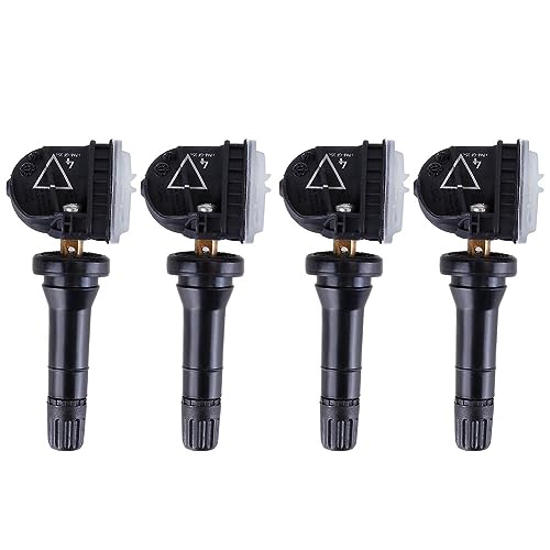 LSGGTIM 4 Stück 2036804 Reifendrucksensor Kompatibel für Ford Galaxy S-Max Edge Fiesta Mondeo Mustang 2318453 5291383 TPMS mit 433 MHZ Reifendrucküberwachungssystem RDKS Sensoren von LSGGTIM