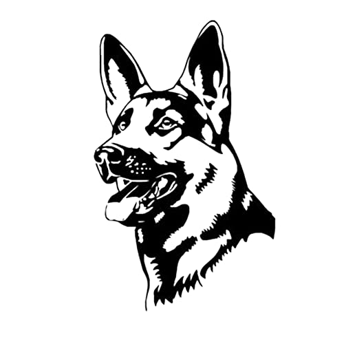 LSGGTIM 5 Stück Schäferhund Auto Aufkleber, 3D Hundekopf Aufkleber wasserdichte Wandtattoo Hund Collie Sticker Auto Karosserie Aufkleber Motorrad Aufkleber Decal für LKW Camper-8cmx12.8cm LSGGTIM 5 Stück Schäferhund Auto Aufkleber, 3D Hundekopf Aufkleber wasserdichte Wandtattoo Hund Collie Sticker Auto Karosserie Aufkleber Motorrad Aufkleber Decal für LKW Camper-8cmx12.8cm von LSGGTIM