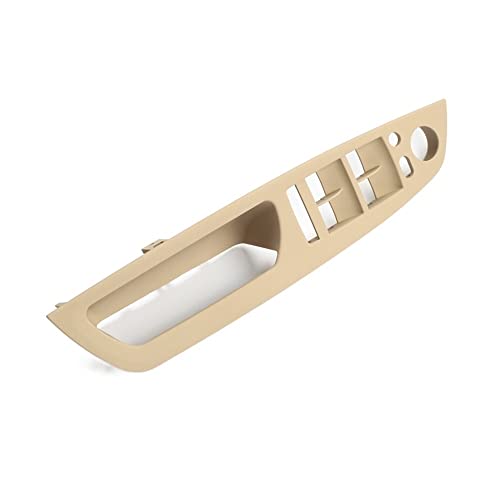InnentüRgriffe LHD RHD Verbesserte Innentür-Zuggriff-Armlehnen-Verkleidungsabdeckung Ersatz passend for BMW X5 X6 E70 E71 E72 2007–2013(Beige-Panel) von LSHIJI