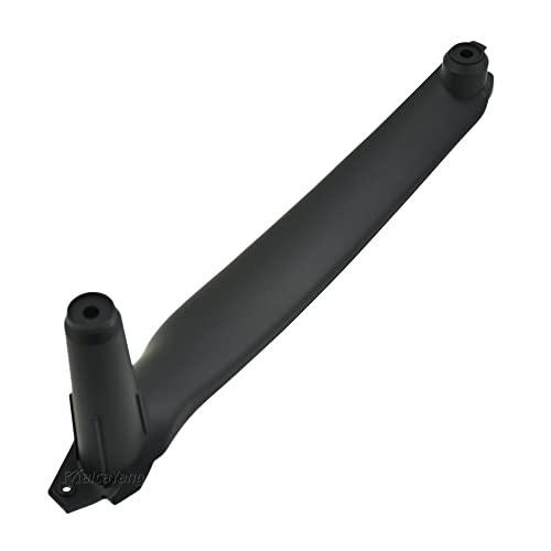 InnentüRgriffe Linke rechte Seite Innenarmlehne Türverkleidung Griff Pull Trim Cover Passend for BMW E70 X5 E71 X6(Black(on the left)) von LSHIJI