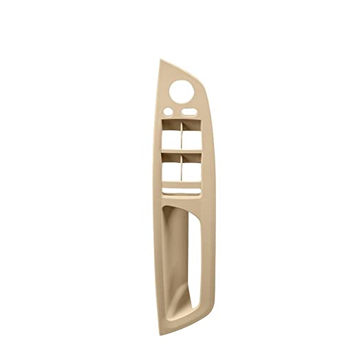 LSHIJI InnentüRgriffe Auto innen rechts links Türverkleidung Griff Pull Trim Cover Auto-Innenausstattung passend for BMW E70 X5 E71 E72 X6 SAV 2007–2013(LHD-Beige) von LSHIJI