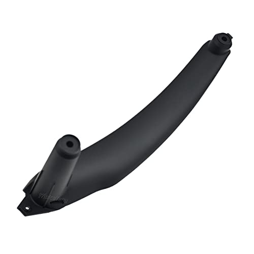 LSHIJI InnentüRgriffe Linke rechte Seite Innenarmlehne Türverkleidung Griff Pull Trim Cover Passend for BMW E70 X5 E71 X6(Black(on the right)) von LSHIJI